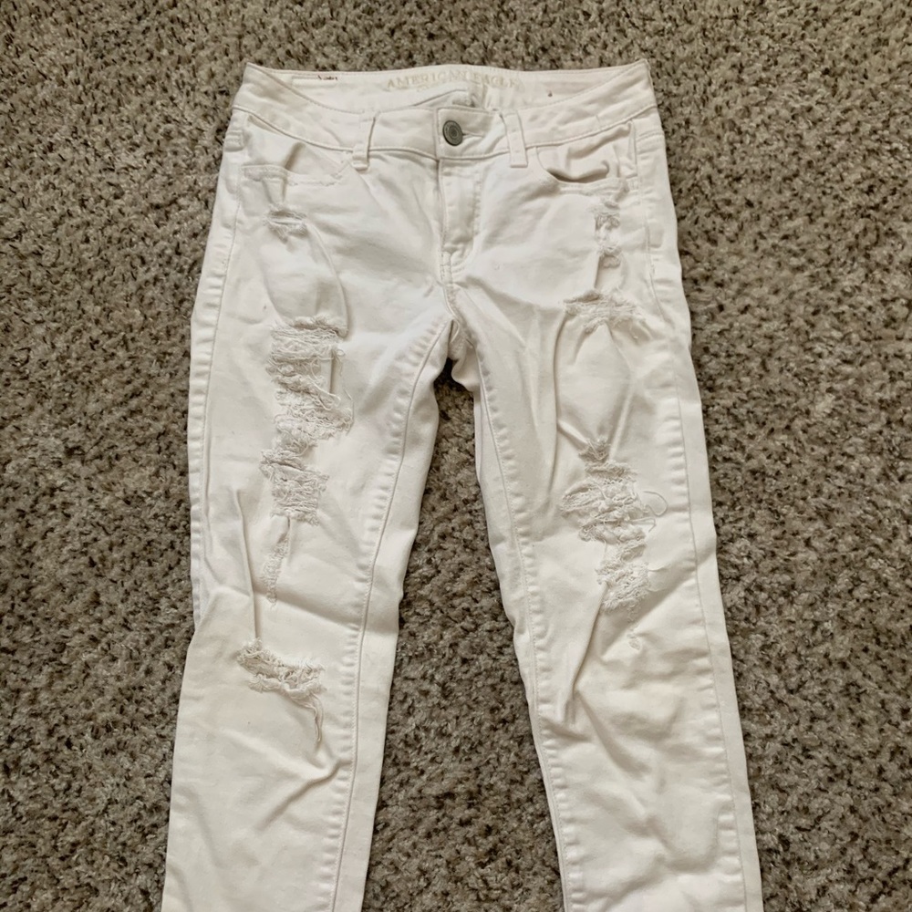 American Eagle super stretch jegging crop